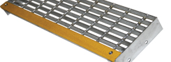 HK Metal Products Forge Welded Galvanised Stair Treads